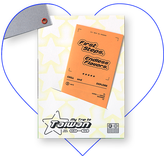 My Trip to Taiwanのオレンジページ